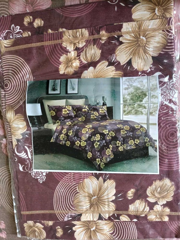 Floral Print Bedsheet Set