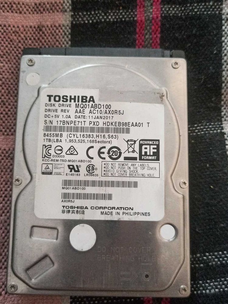 Laptop Hard Disk