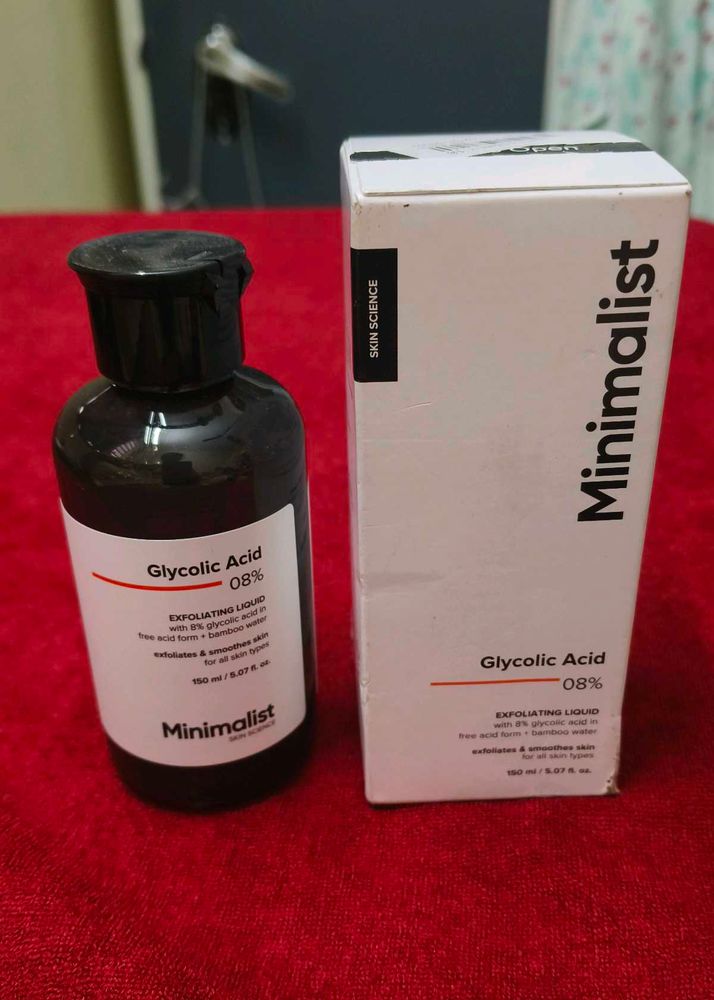 Minimalist Glycolic Acid 8% Serum ( 2 bottles)