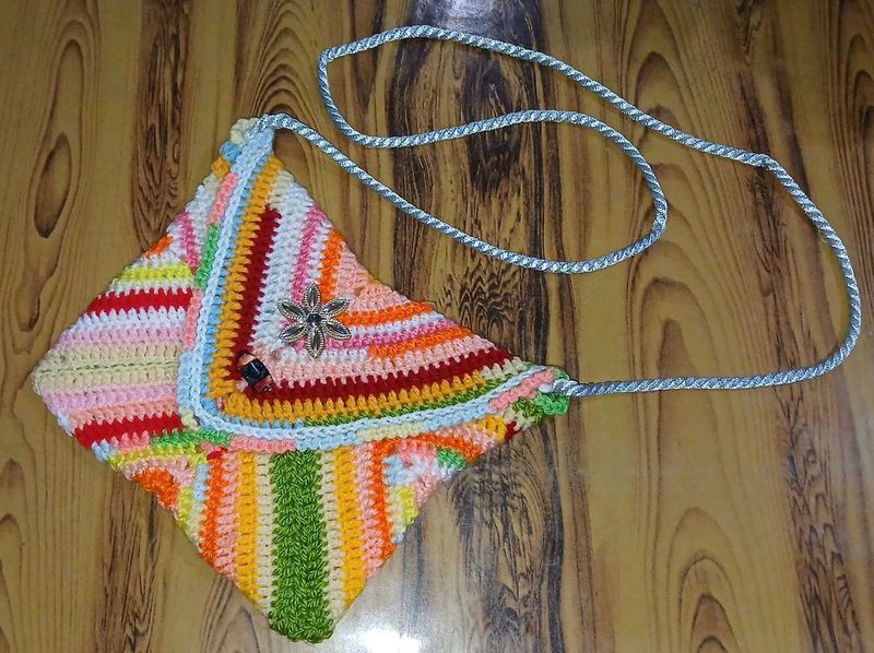 Handmade Crochet Handbag 👜