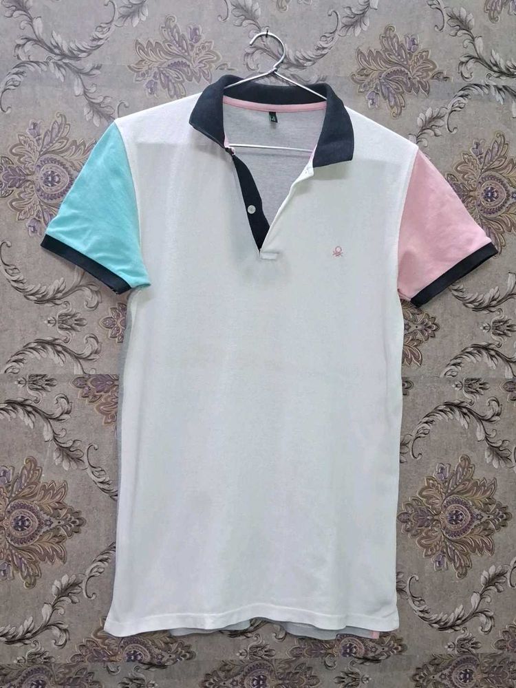 Color Block Polo t-shirt  of1
