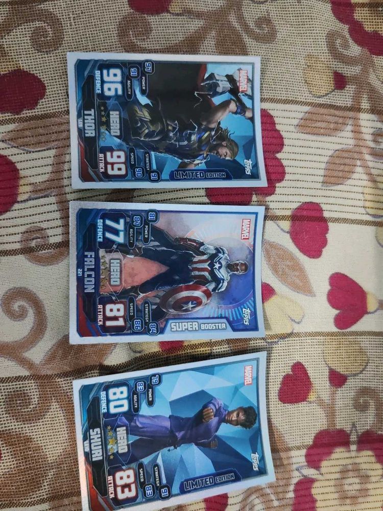 Limited Edition Marvel Trading Cards
