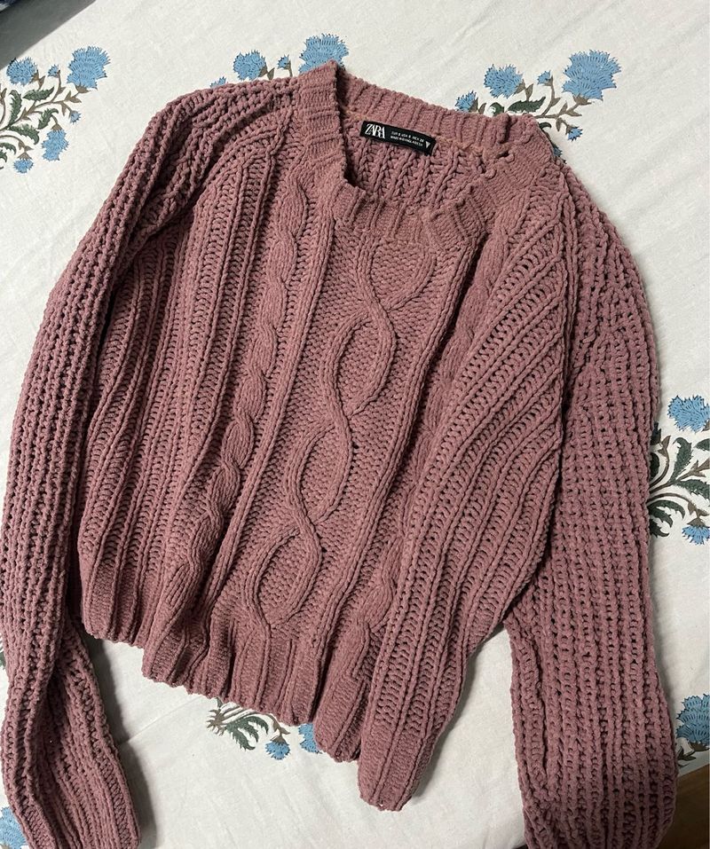 Zara Knit Pullover Sweater