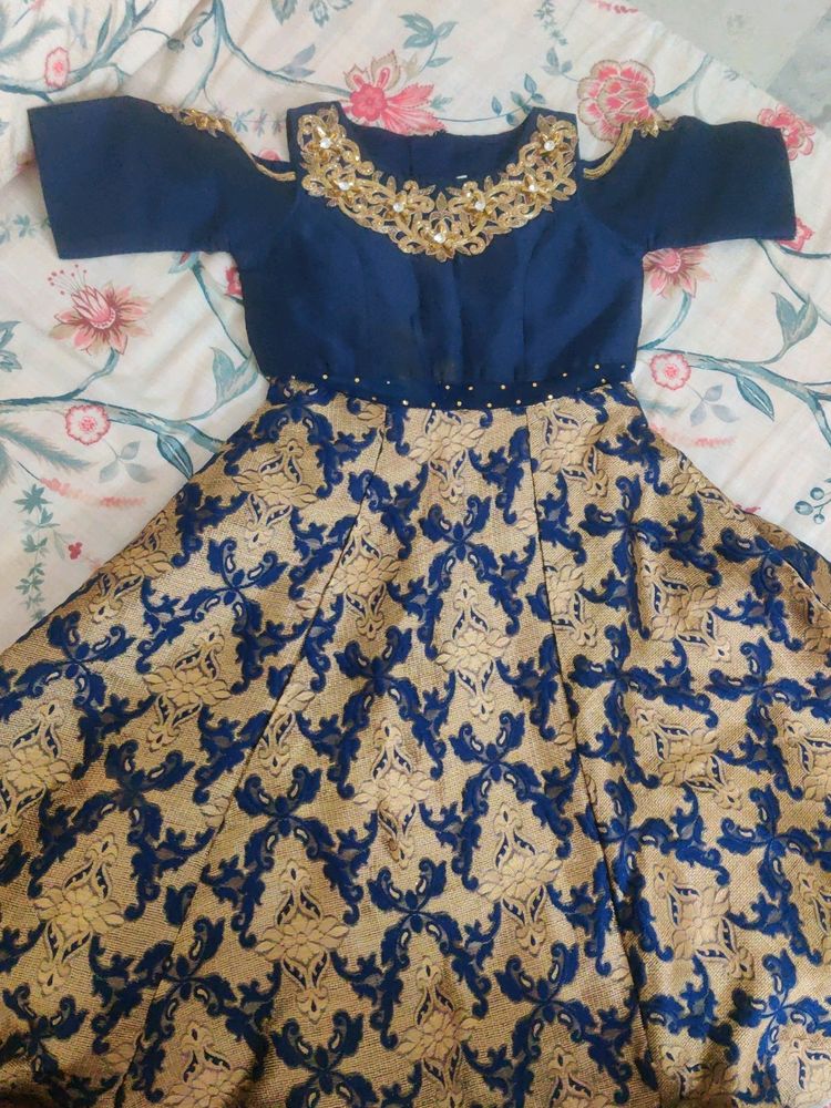 Designer Baby Girl Indian Gown