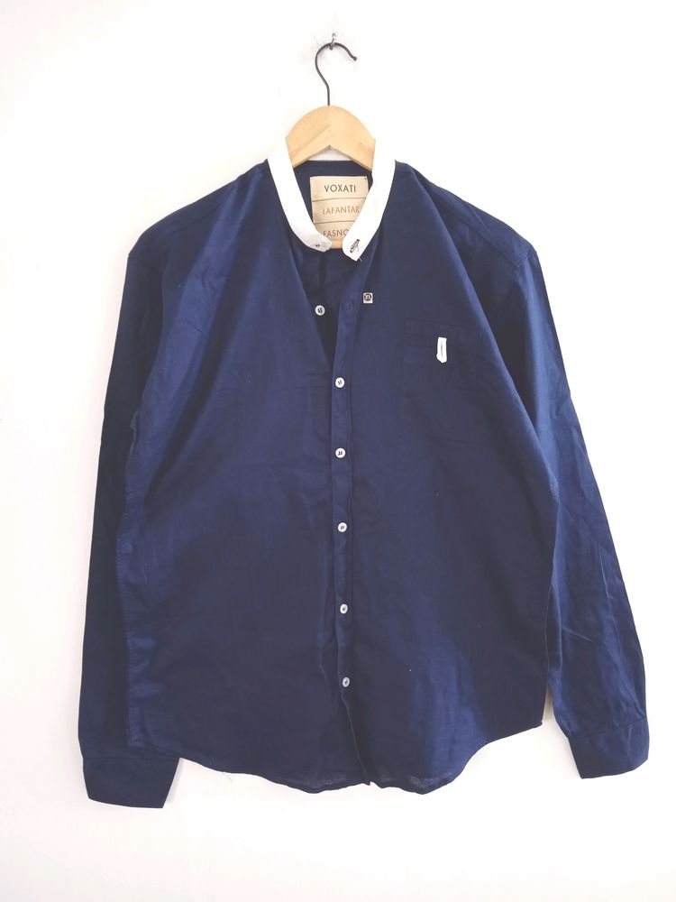 Dark blue Casual Shirt (Men)