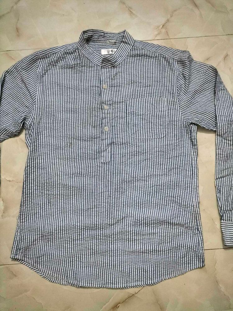 Striped Men's Casual Shirt