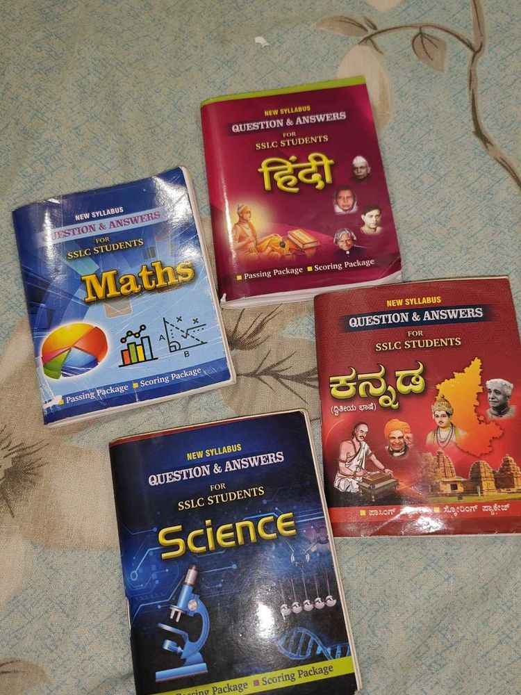 SSLC Students Question &amp; Answers Books