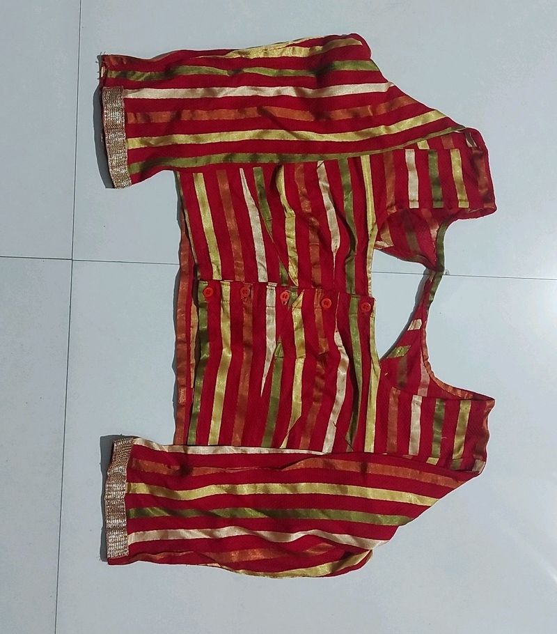 Multicolor Stitched Blouse