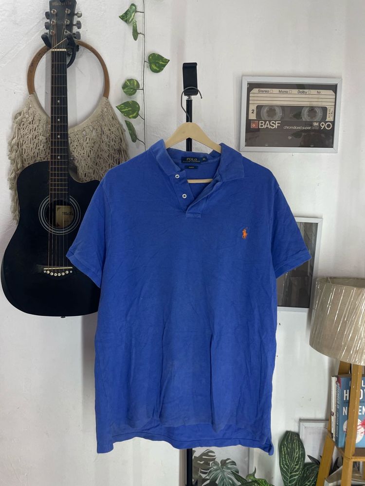 Ralph Lauren Men's Royal Blue Polo Shirt
