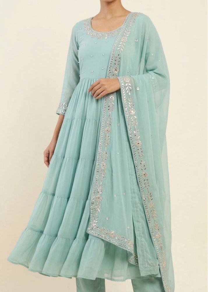 Beautiful Tiered frock suit set