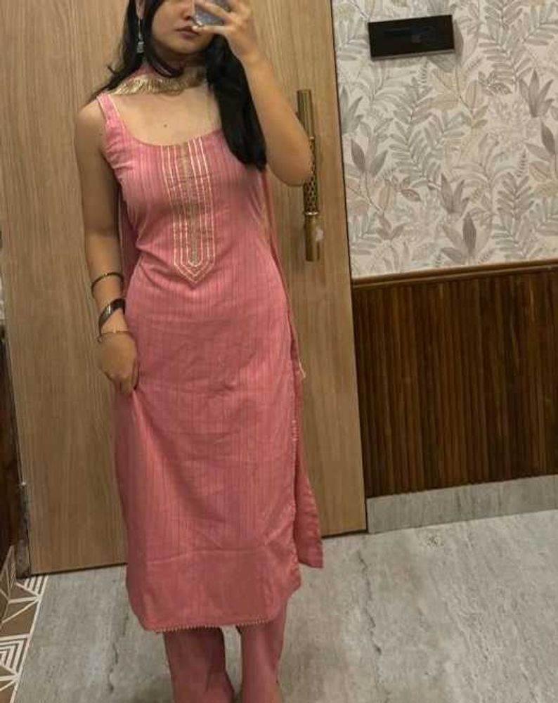 varanga pink kurti set 💓🌟