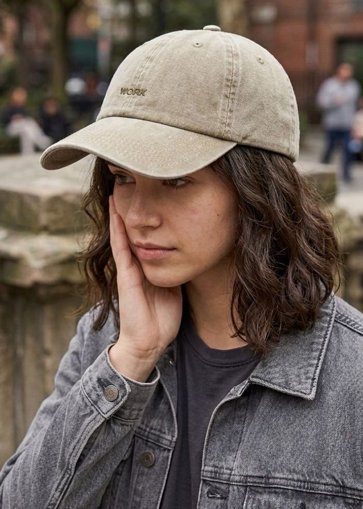 H&amp;M Unisex "WORK" Baseball Cap