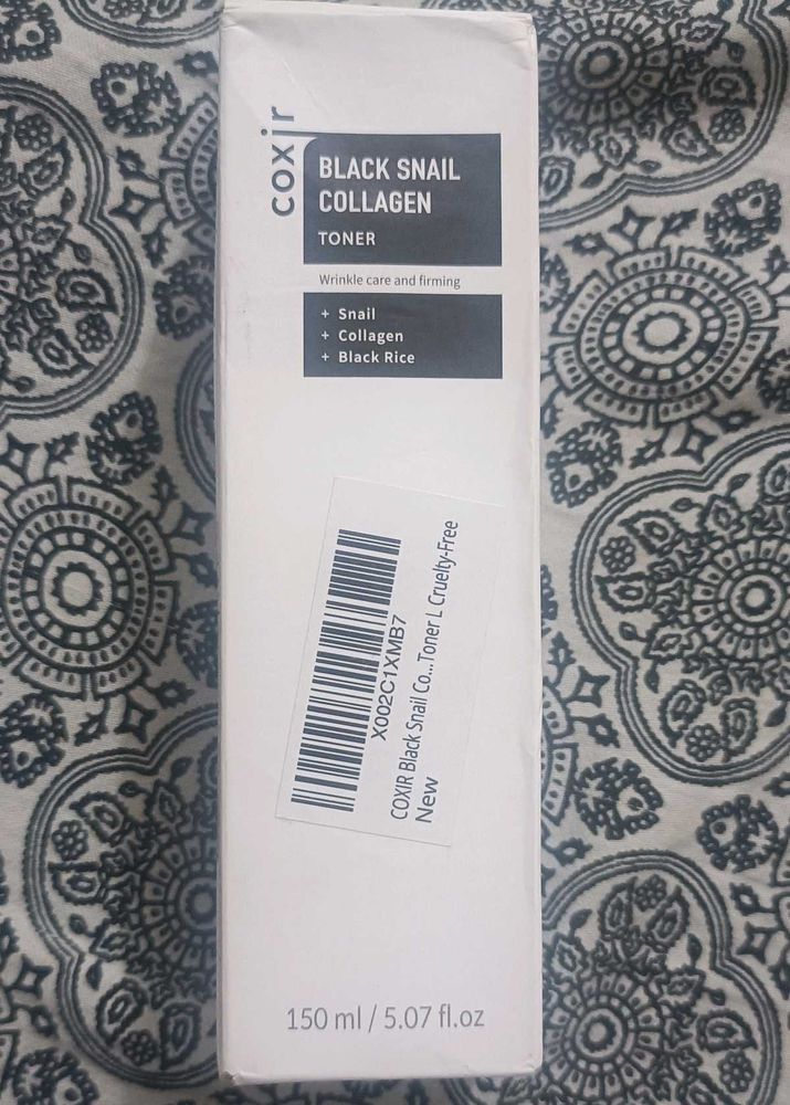 Korean Coxir Black Snail Collagen Toner