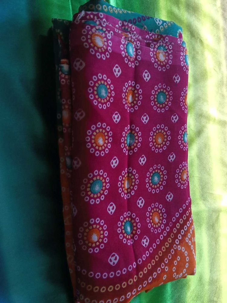 new Bandhani Print Saree
