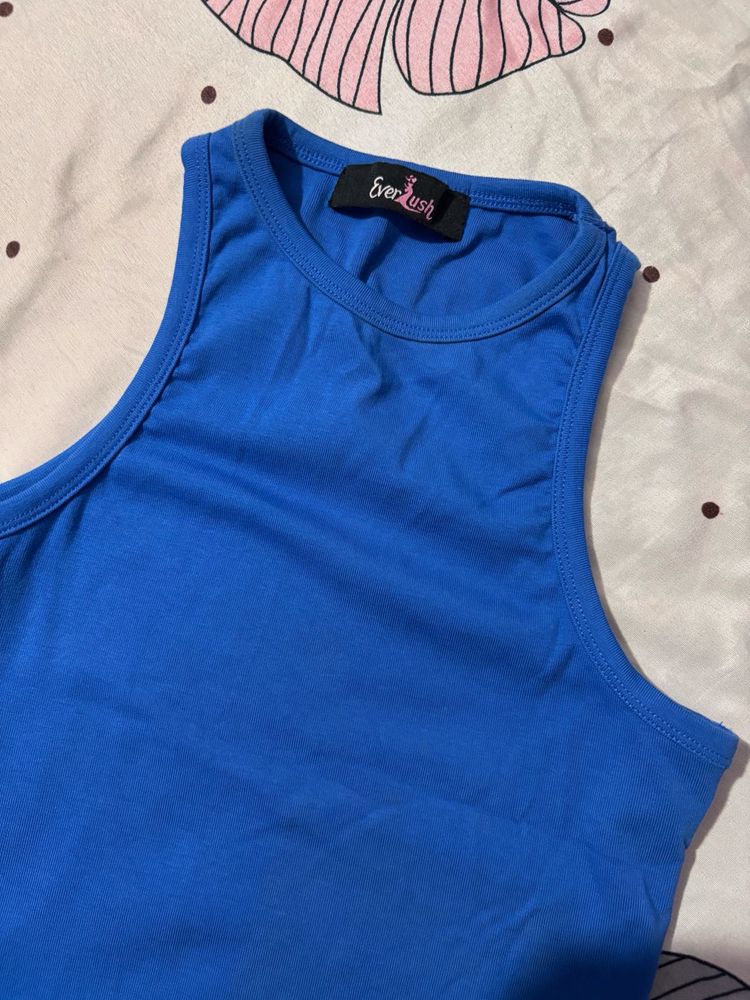 Vibrant Blue Tank Top