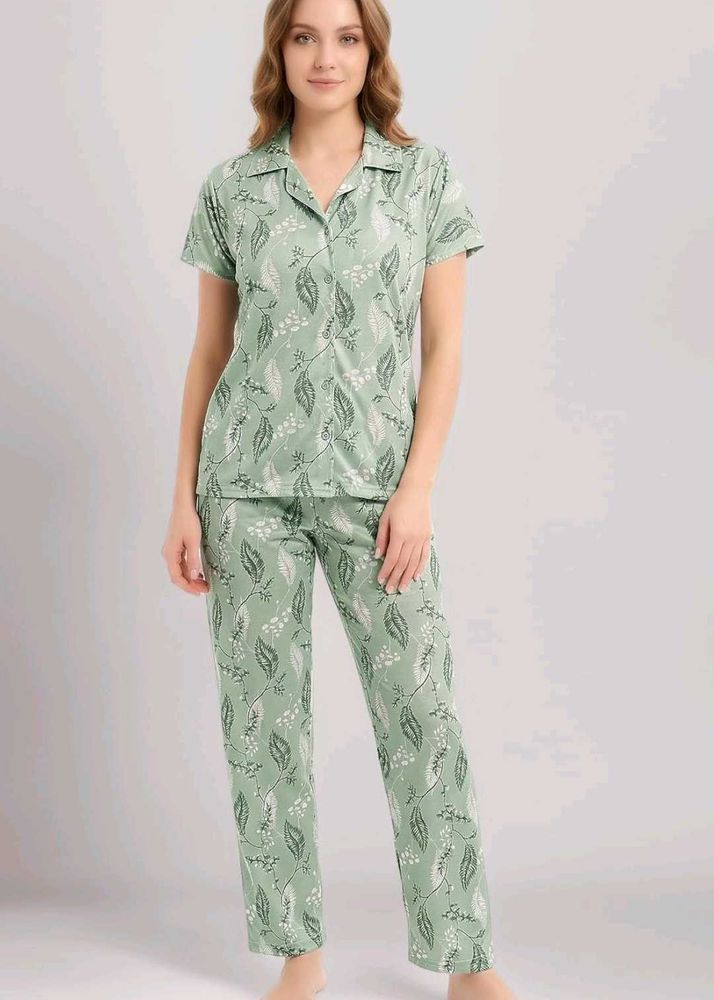 Sale New Night Suit/dress shirt payjama pant women