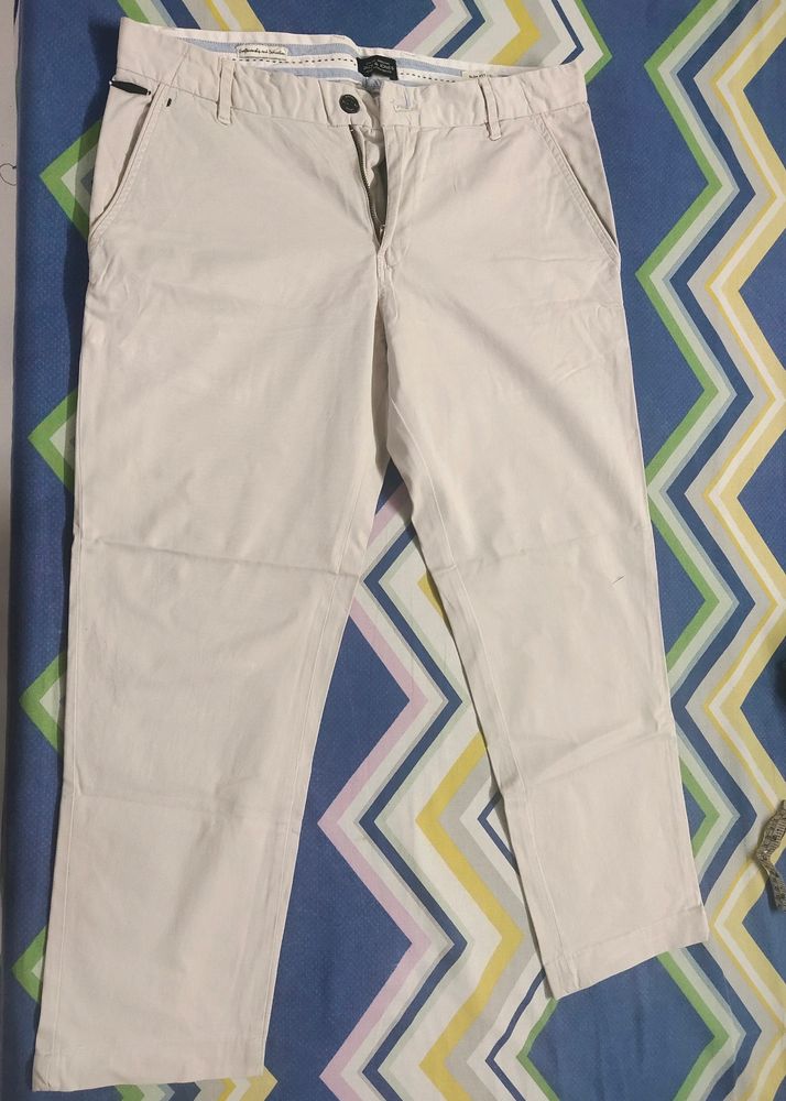 Jack &amp; Jones Cream Color Pant