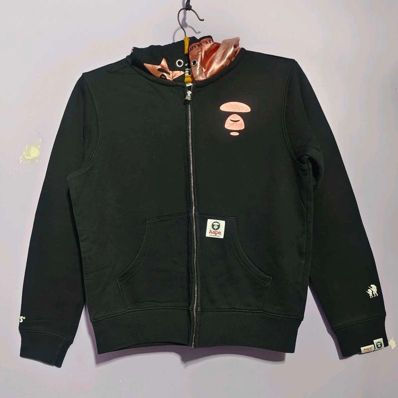 BAPE Black Zip Hoodie