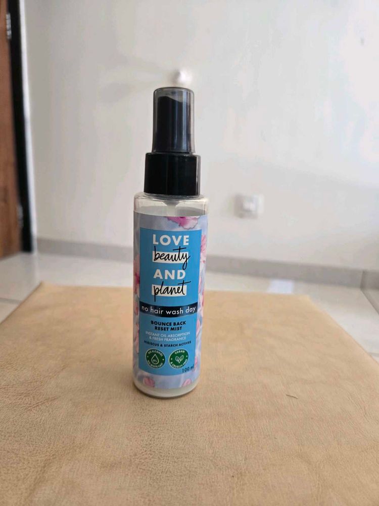 Love Beauty &amp; Planet No Hair Wash Day Reset Mist –