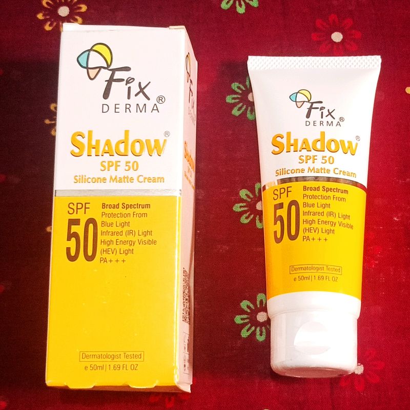 Fixderma Shadow Sunscreen For Oily Skin