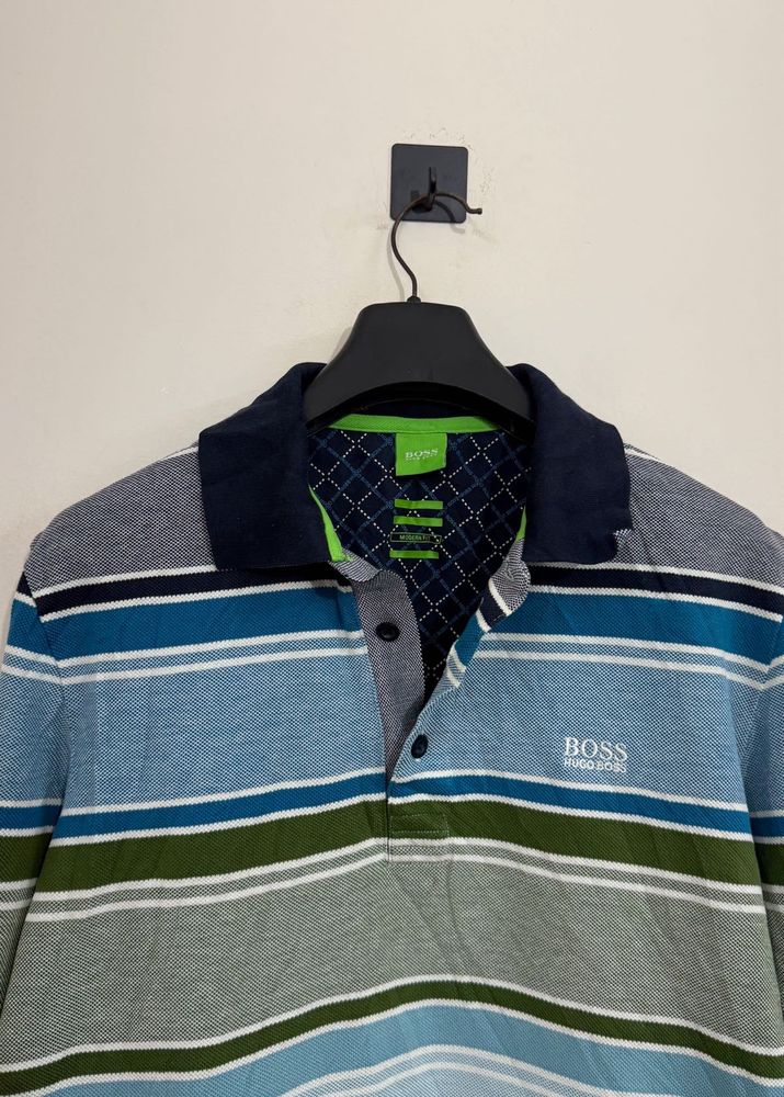 BOSS Hugo Striped Polo Shir