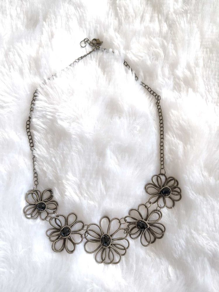 Floral Charm Necklace