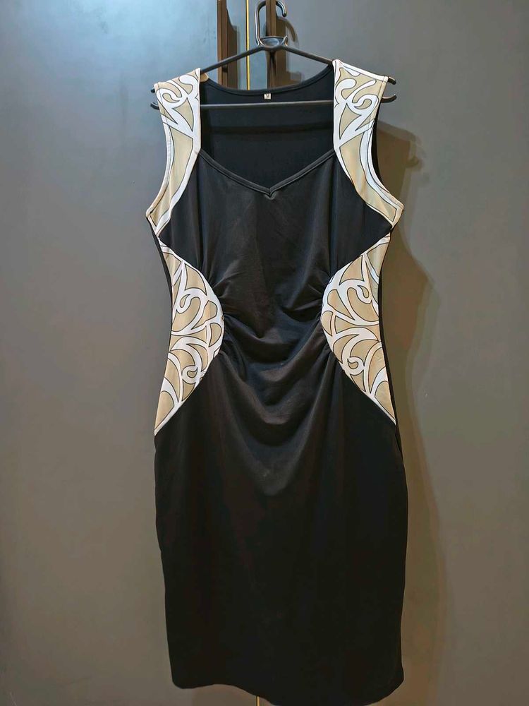 Elegant Black &amp; White Dress