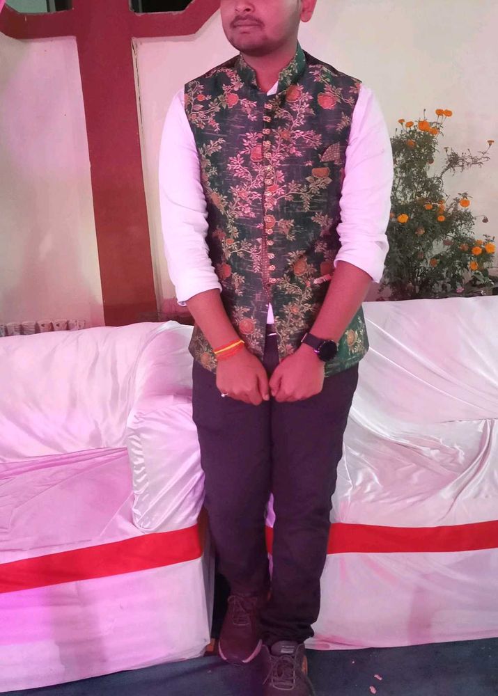Floral Nehru Jacket