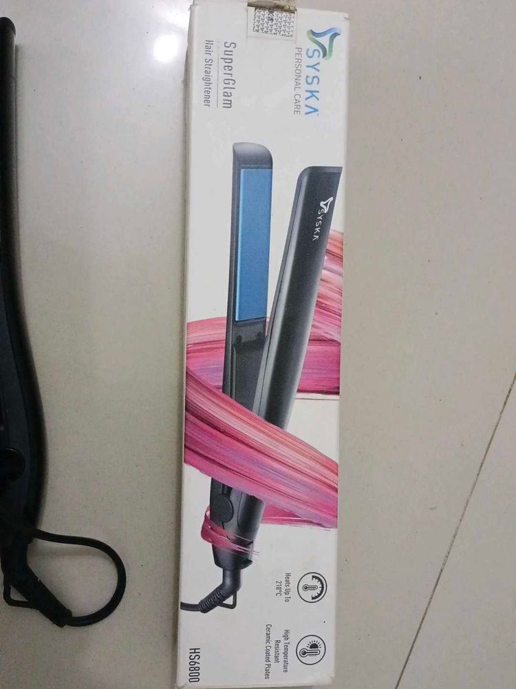 Syska SuperGlam Hair Straightener