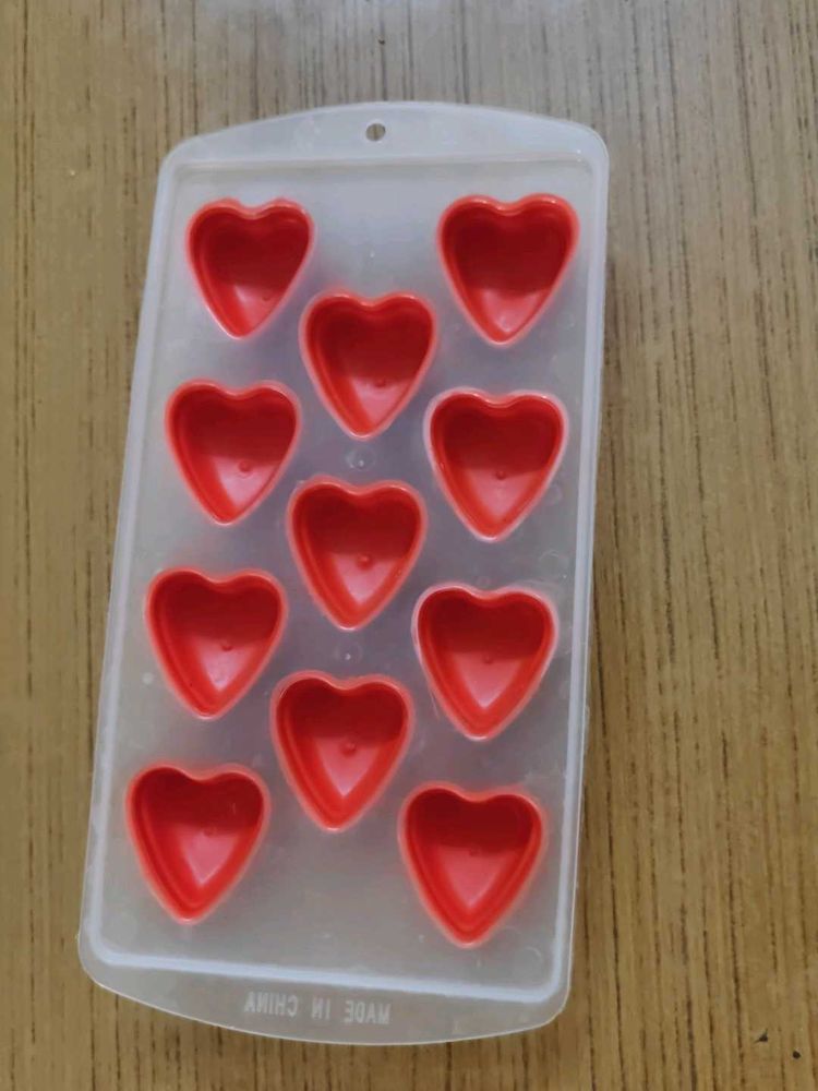 Unused Heart Shaped Ice Cube Tray/Chocolate Mould