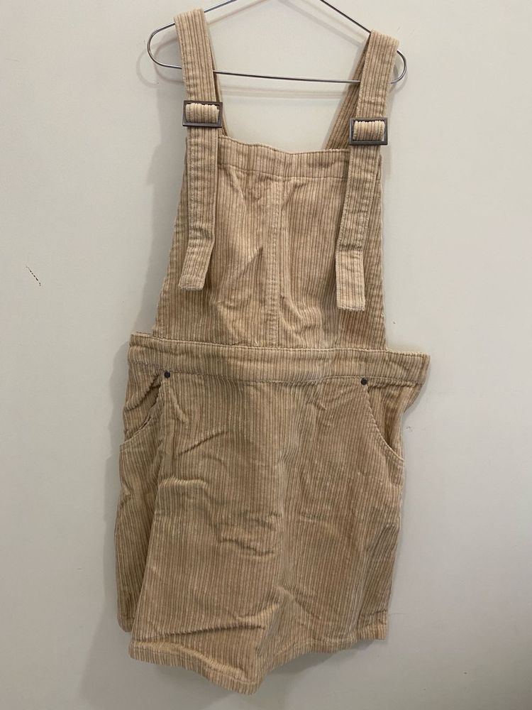 Corduroy Overall Dress