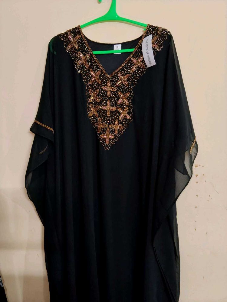 Embellished Kaftan Style Gown