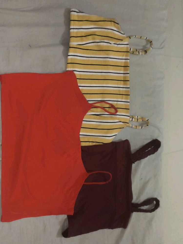 Bundle of 3 Casual Tank Tops