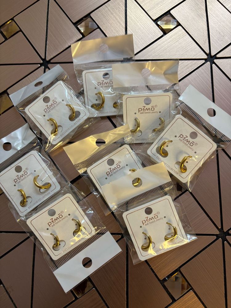 Golden Hoop Anti tarnish