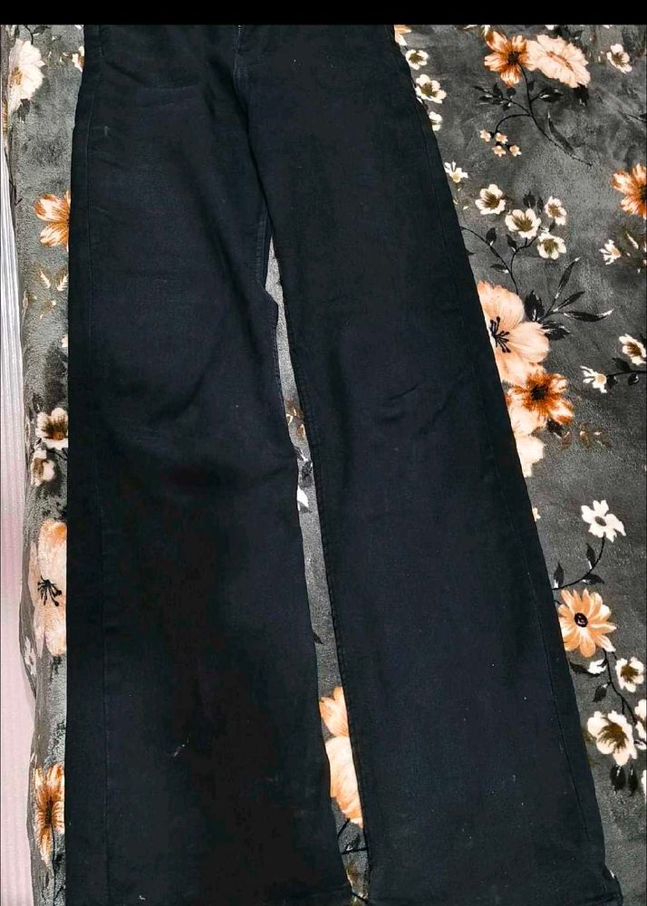 Black Wide Leg Jeans