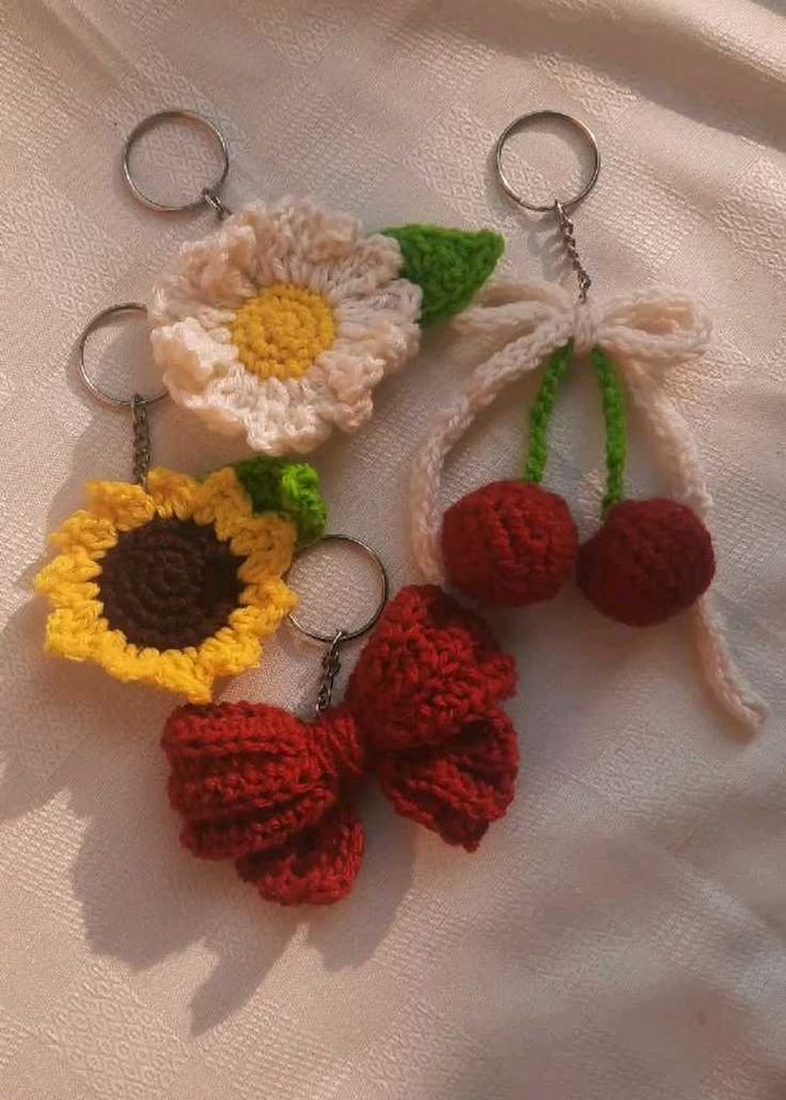 Crochet Keychains Set