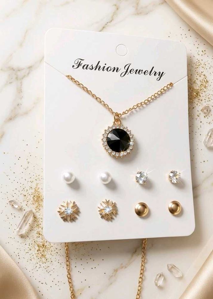 Fashion Jewelry Set - Necklace &amp; Earrings
