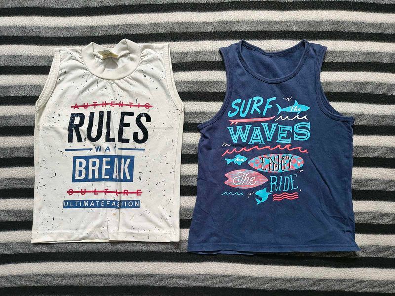 Boys Graphic Tank Tops for 4 to 6 years Old