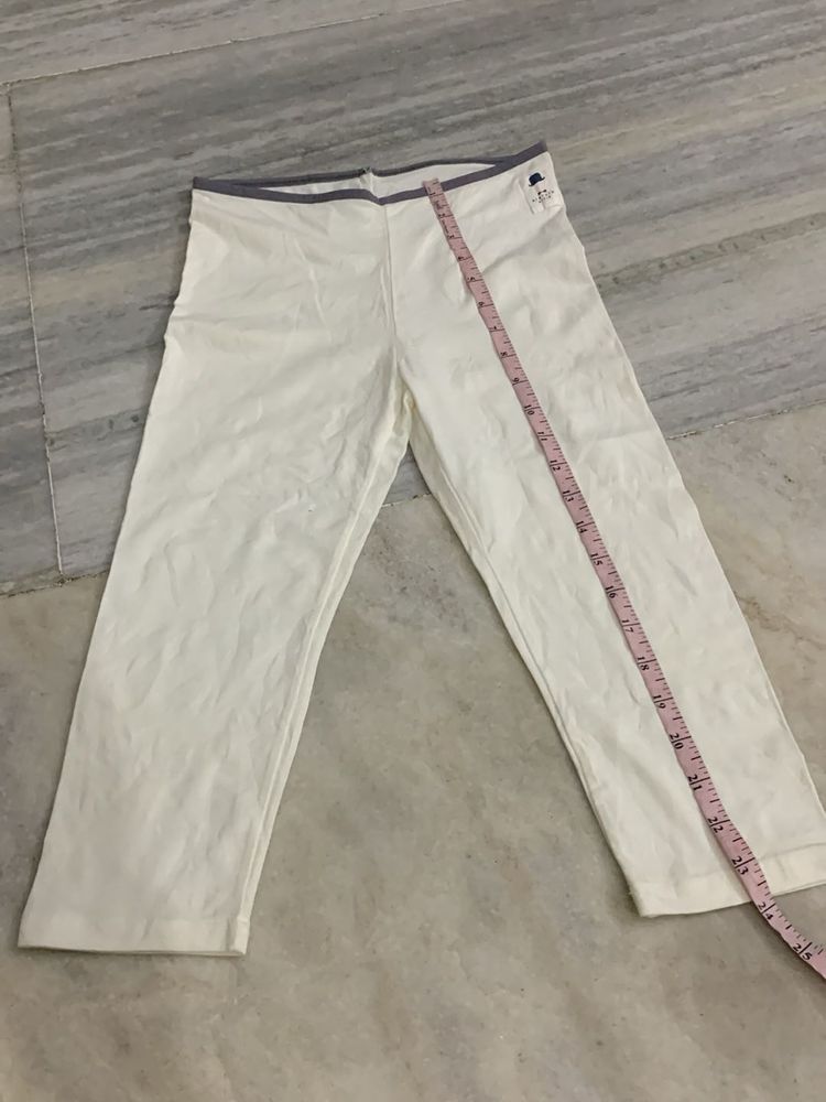 Cream Colored Leggings