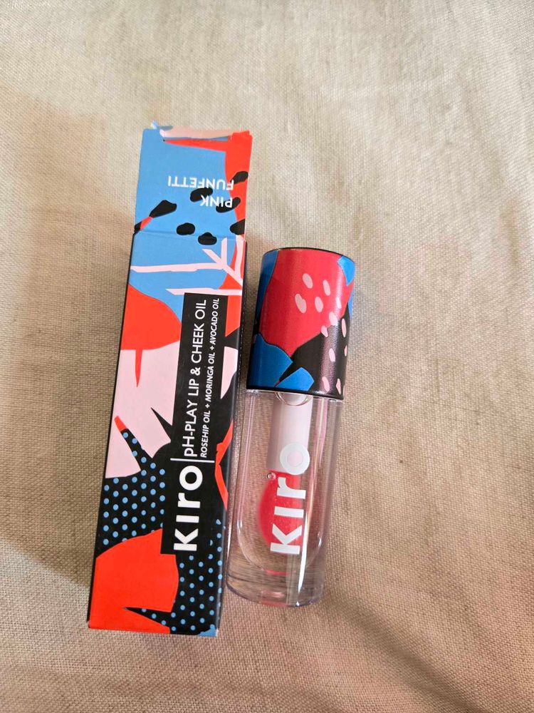 Kiro Pink Funfetti Lip &amp; Cheek Oil