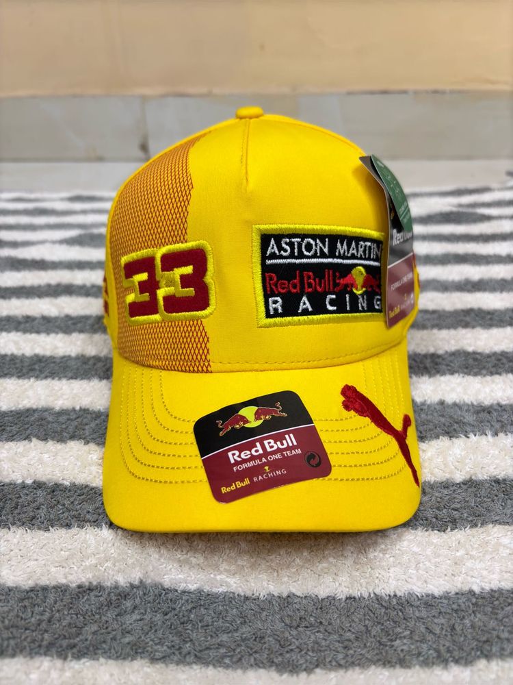 Aston Martin X Puma F1 Racing Unisex Yellow BB Cap