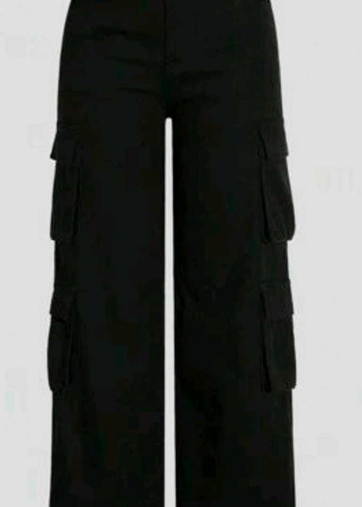 Black Cargo Pants