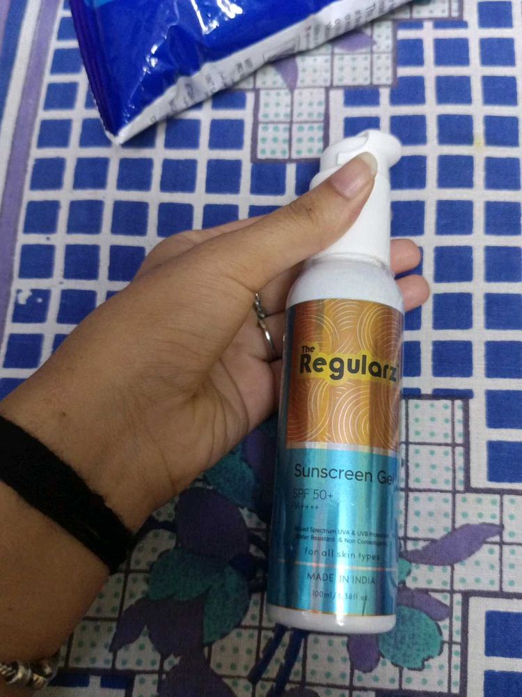 The Regularz Sunscreen Gel SPF 50+