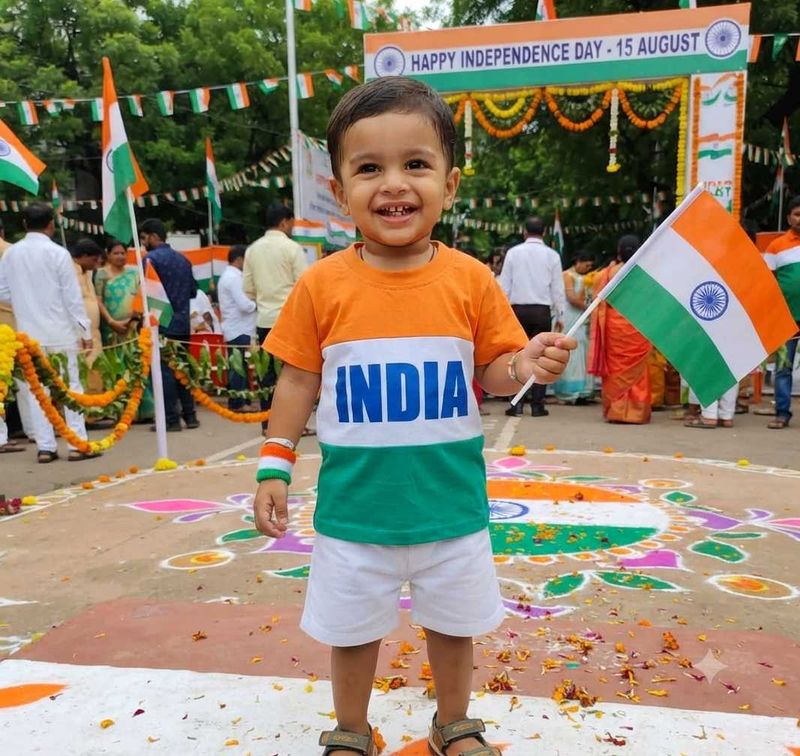 Adorable India Themed Tshirt