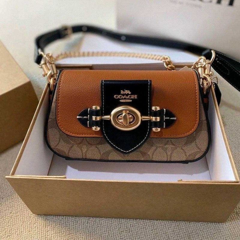 COACH**BRIE SHOULDER BAG**OFFICIAL STORE ARTICLE**