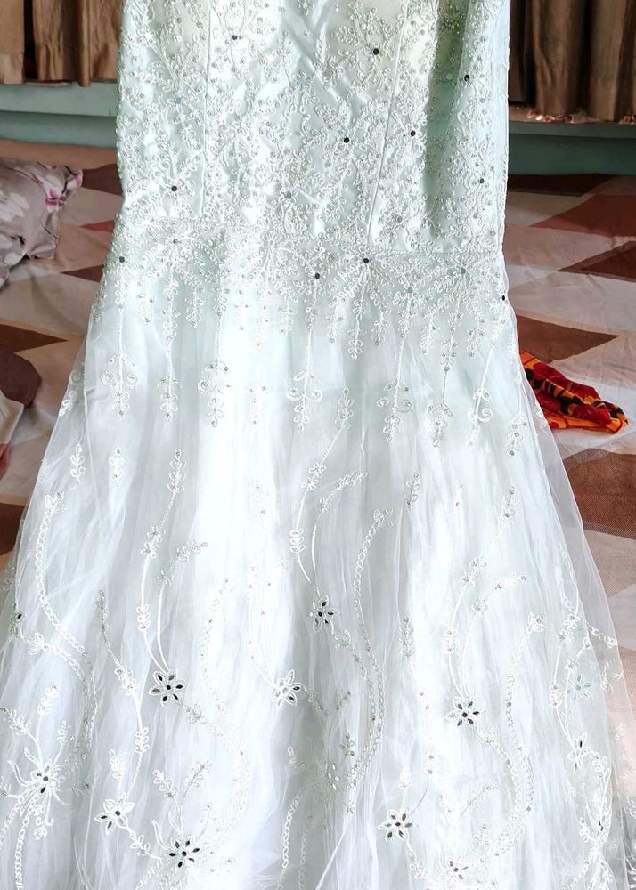 Stunning Embroidered Ethnic Gown