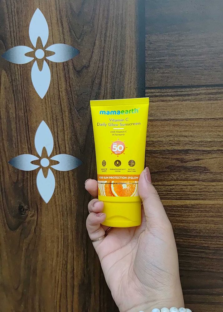 Mamaearth Vitamin C Daily Glow Sunscreen SPF 50