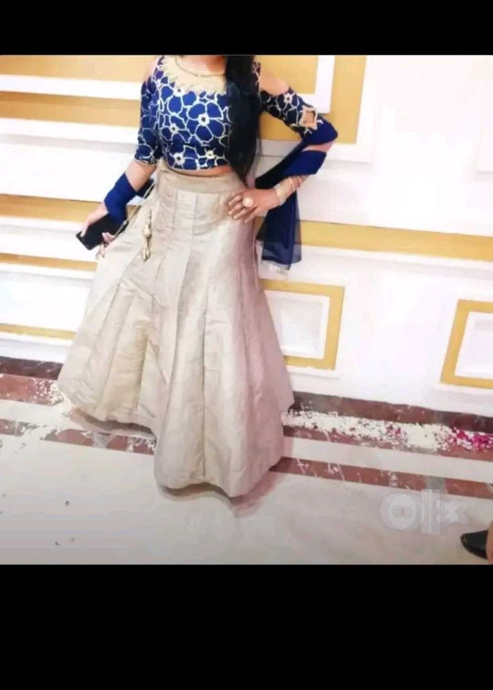 Elegant Lenhna With Blouse Dupatta