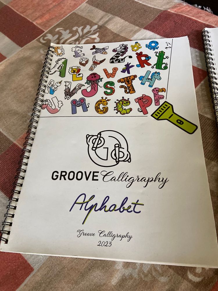 Brand New Groove Calligraphy Alphabet Workbook