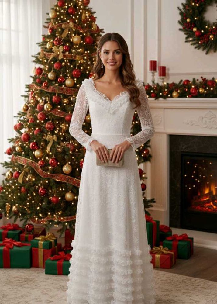 White Christmas/Wedding Gown